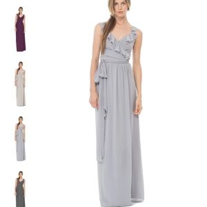 Joanna August Dress Lacey in Silver Bells ALTERED